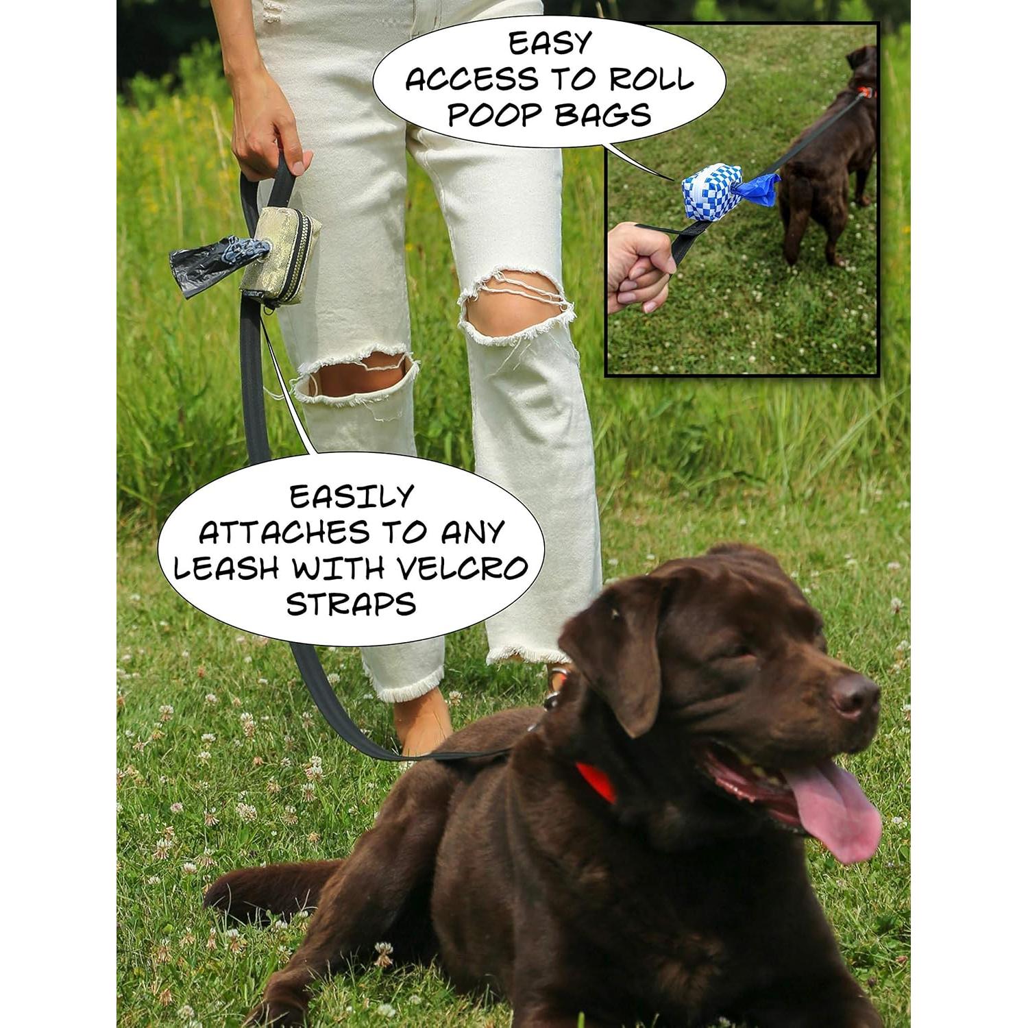 Dispensador de bolsas de caca para perros Fydelity poopyCUTE