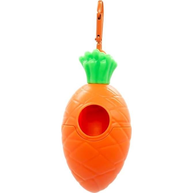 Dispensador de bolsas para desechos de perro AMOMI PET zanahoria