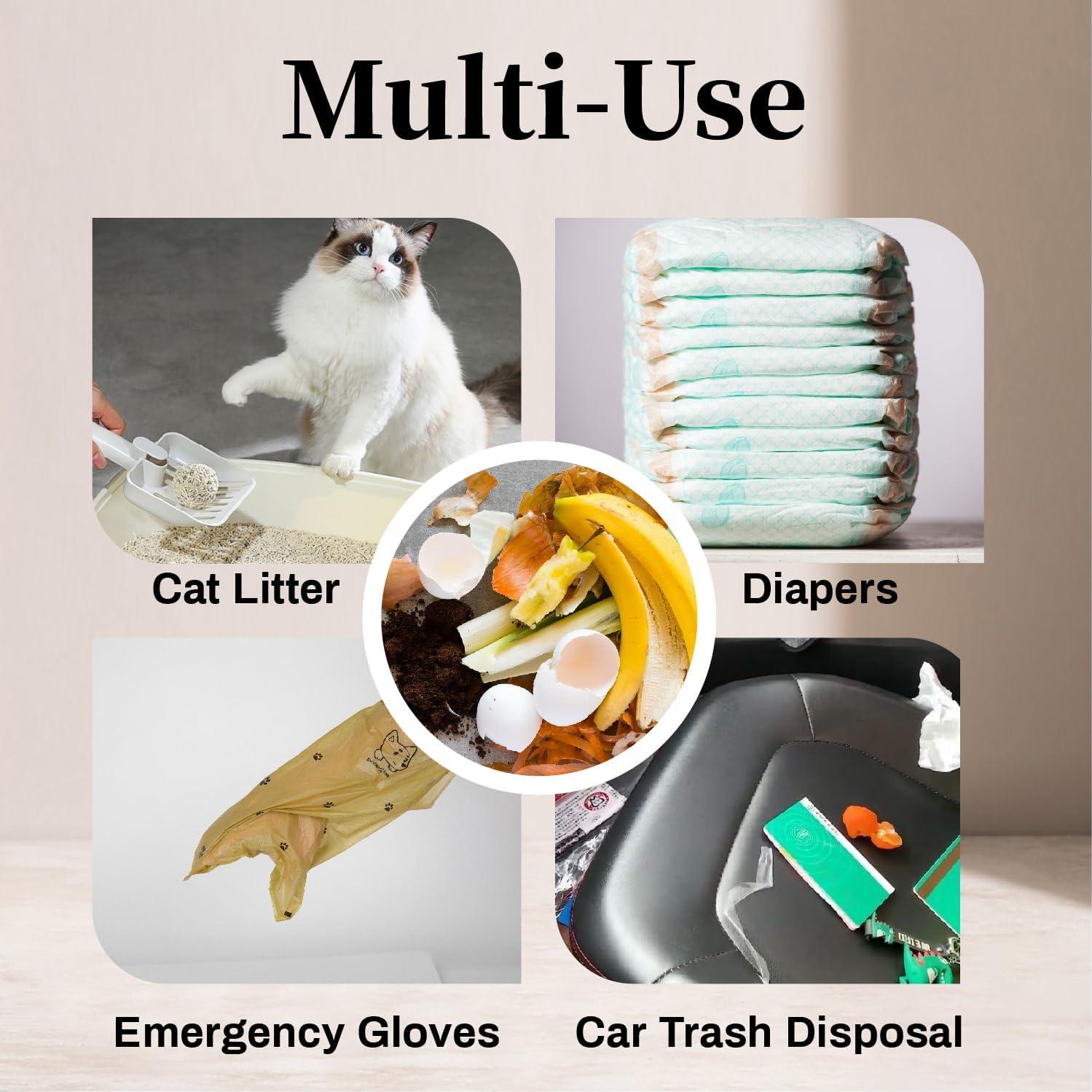 420 Bolsas de Excremento para Perros Watreeco, Extra Gruesas