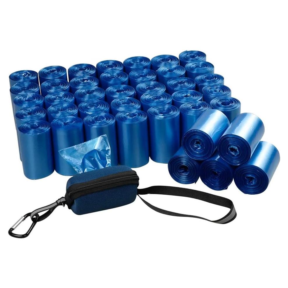 Bolsas de Desechos para Perros Fiazony 1400 Cuentas Azul