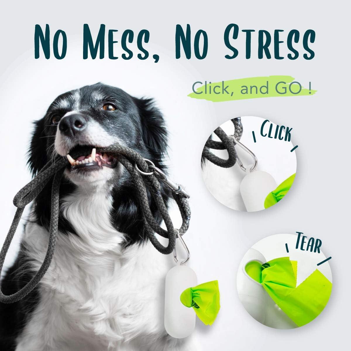 Bolsas Compostables para Excremento de Perro Moonygreen 120 Unidades