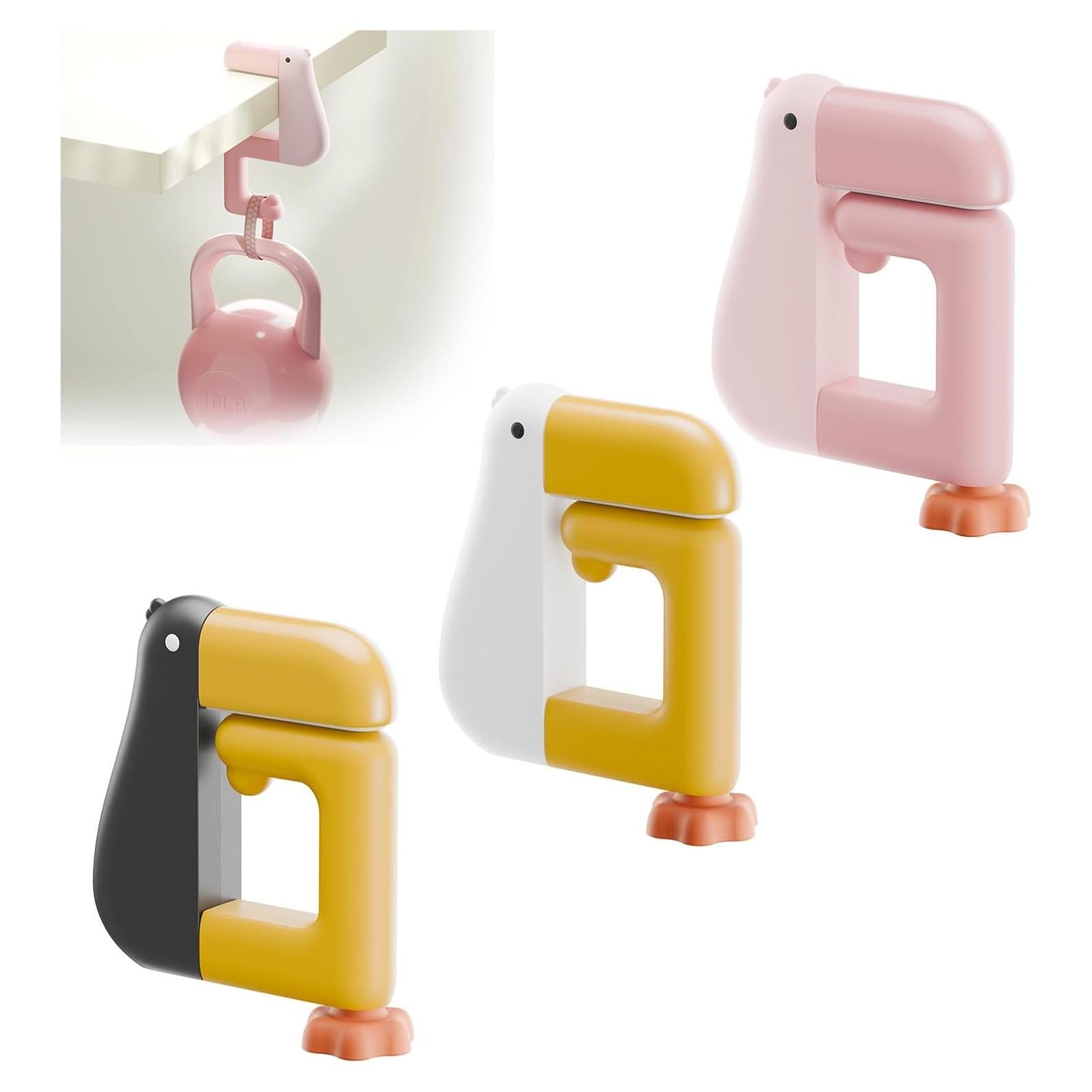 Gancho de Mesa Plegable Swicado HOK Antideslizante 3 Ganchos