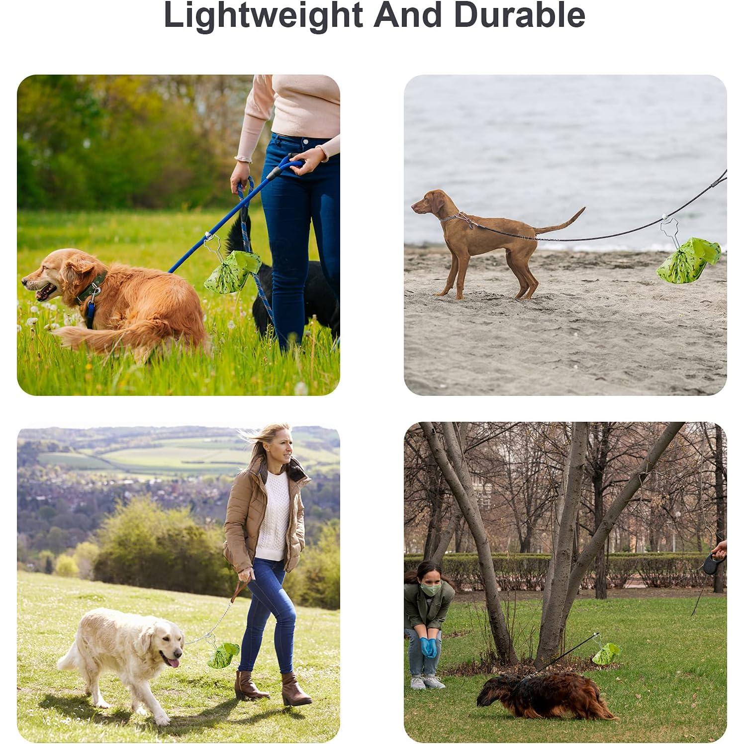 Soporte de Bolsa de Excremento para Perro HSP-HSWITI - Manos Libres, Ajustable