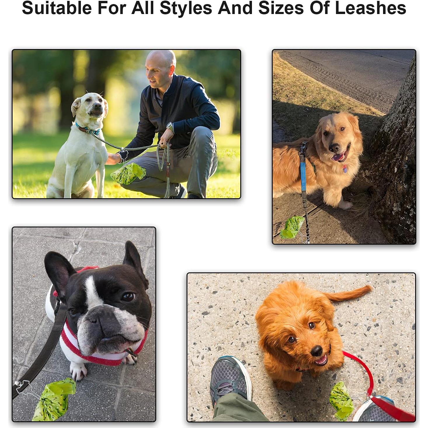 Soporte de Bolsa de Excremento para Perro HSP-HSWITI - Manos Libres, Ajustable