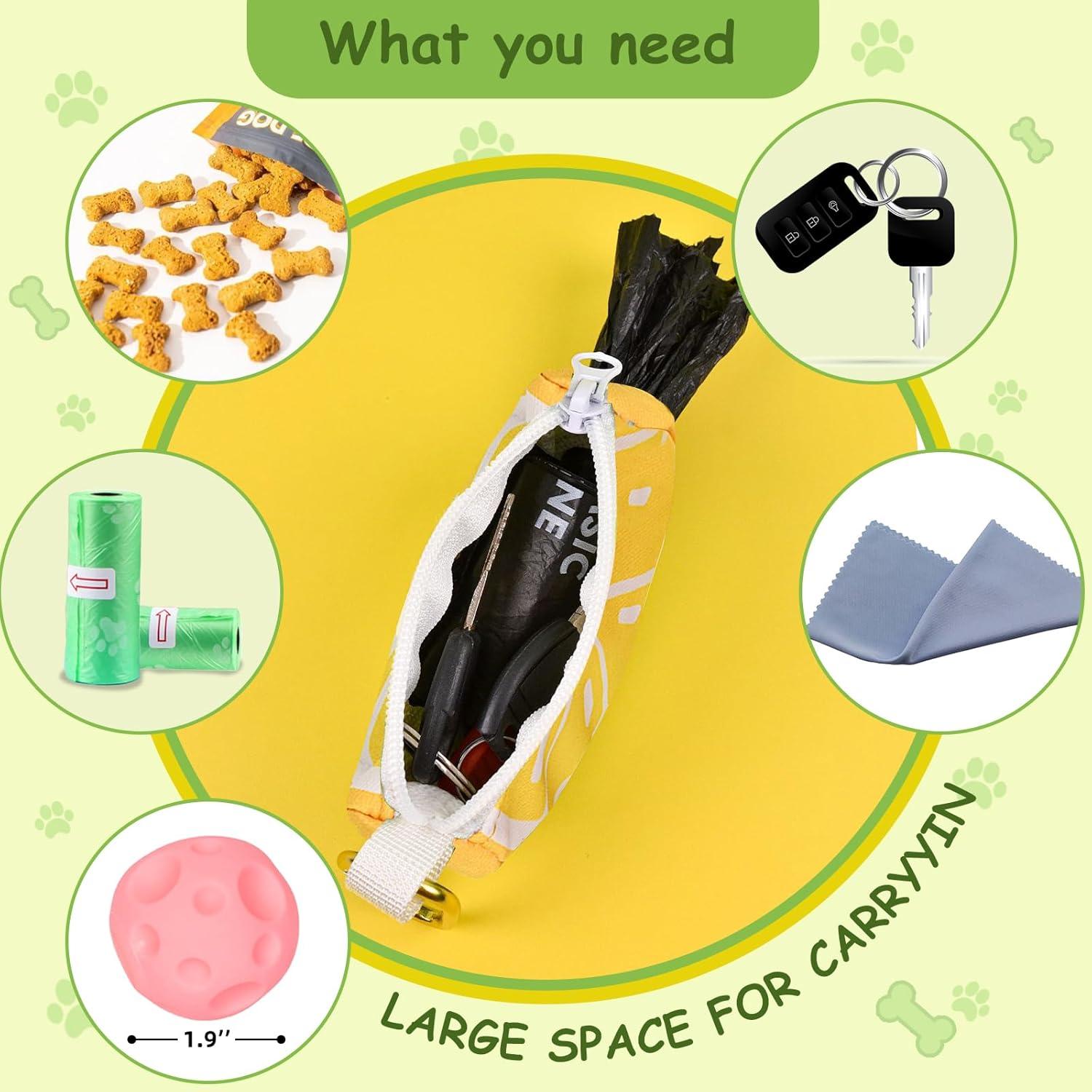 Soporte para bolsas de caca de perro BlissBud Limón