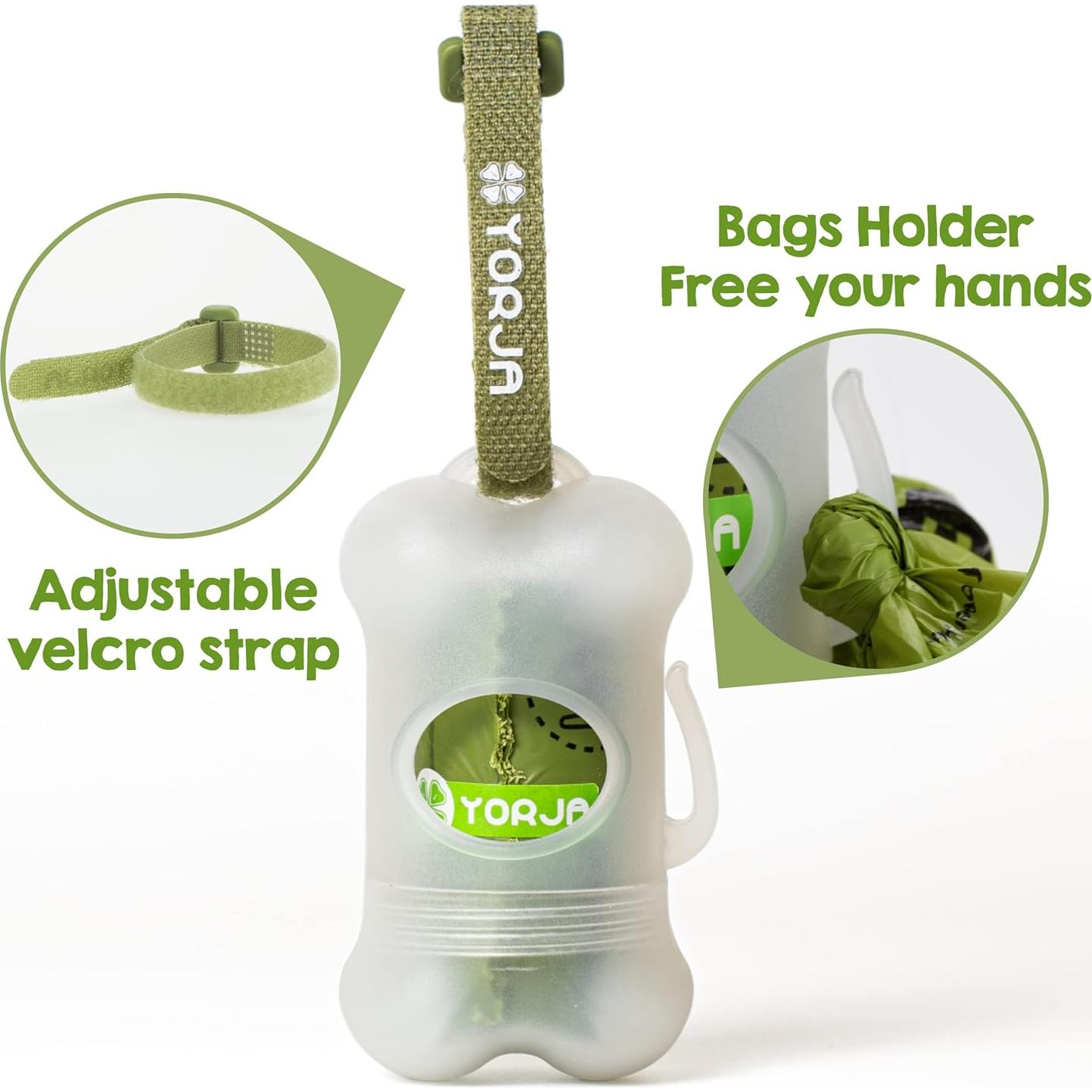 Bolsas de Excremento para Perros YORJA 510 Rollos Ecológicas