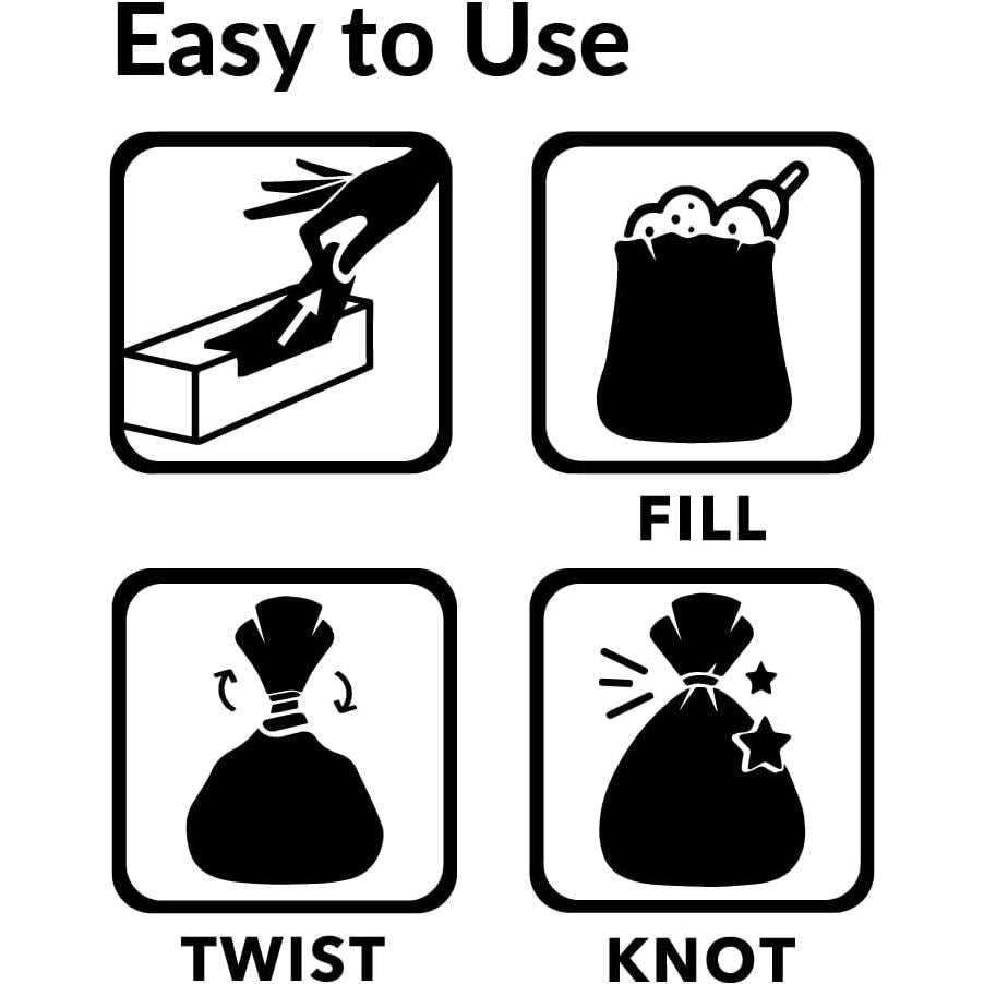 Bolsas para Excremento de Perro BOS - 90 Unidades Sin Olores