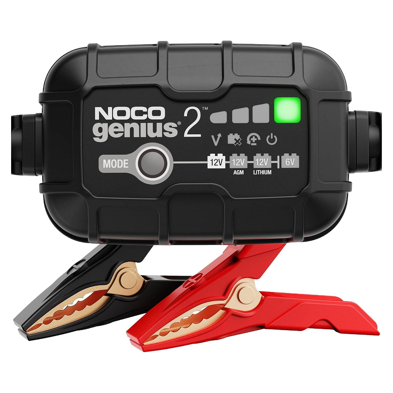 Cargador de Baterías NOCO GENIUS2 2A 6V/12V para Vehículos