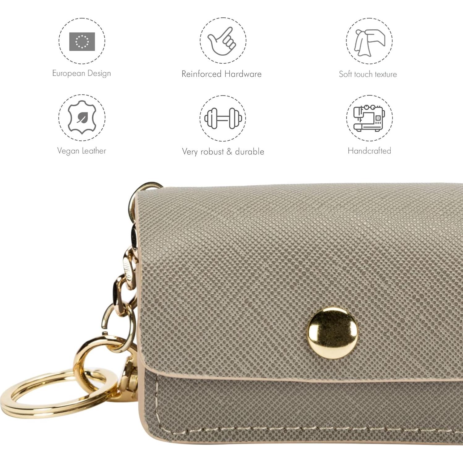 Soporte de Bolsa de Excremento Vegano Nina Woof Gris