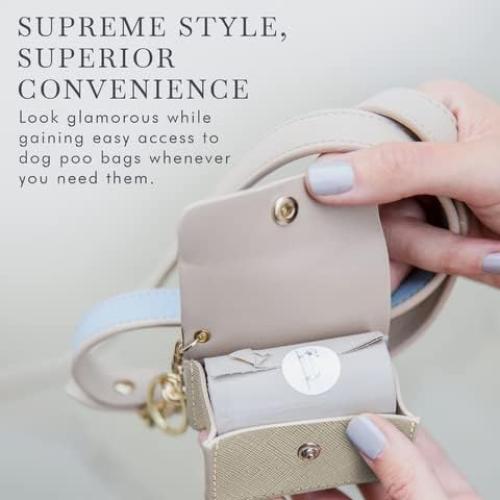 Soporte de Bolsa de Excremento Vegano Nina Woof Gris