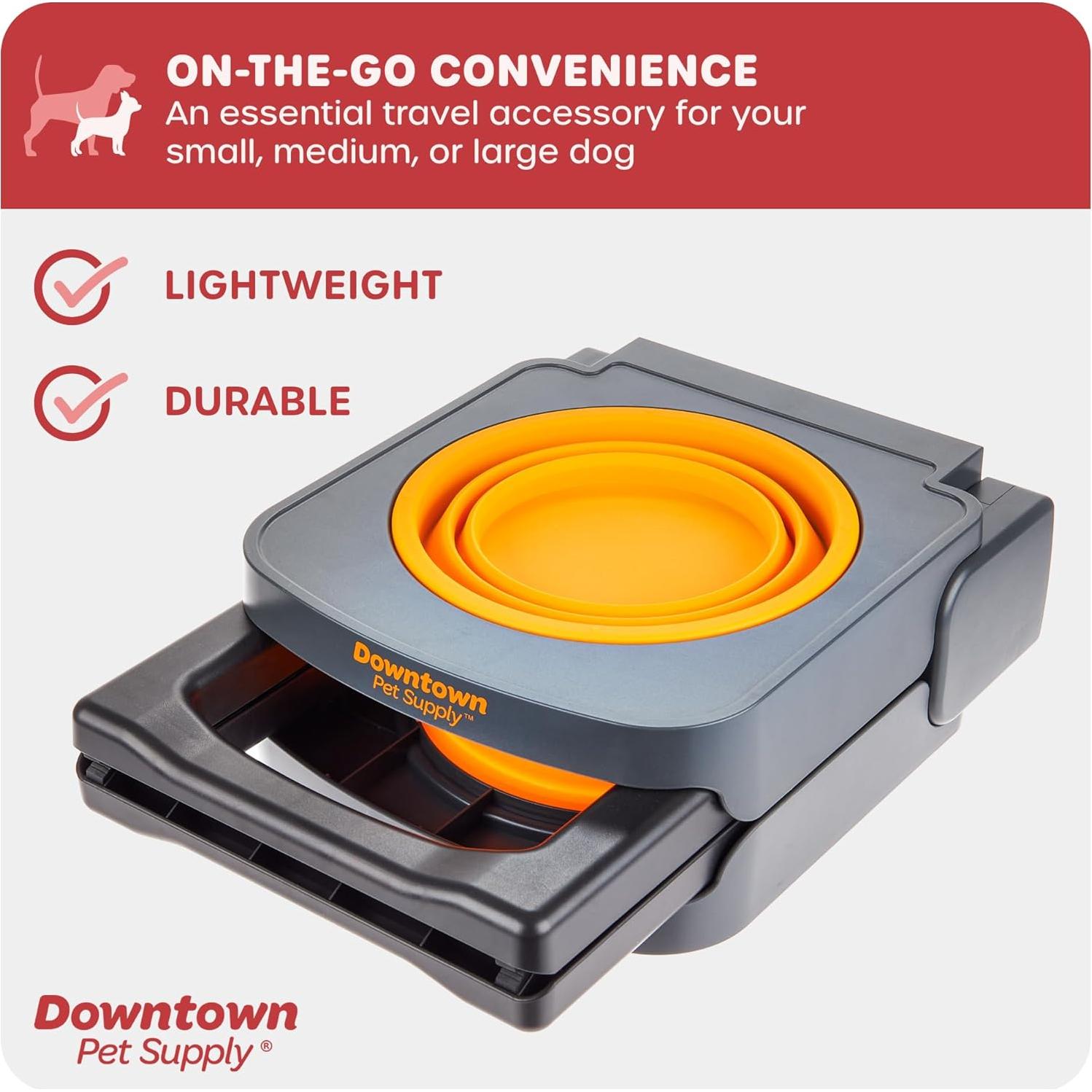 Comedero Elevado Plegable Downtown Pet Supply - 5 Tazas