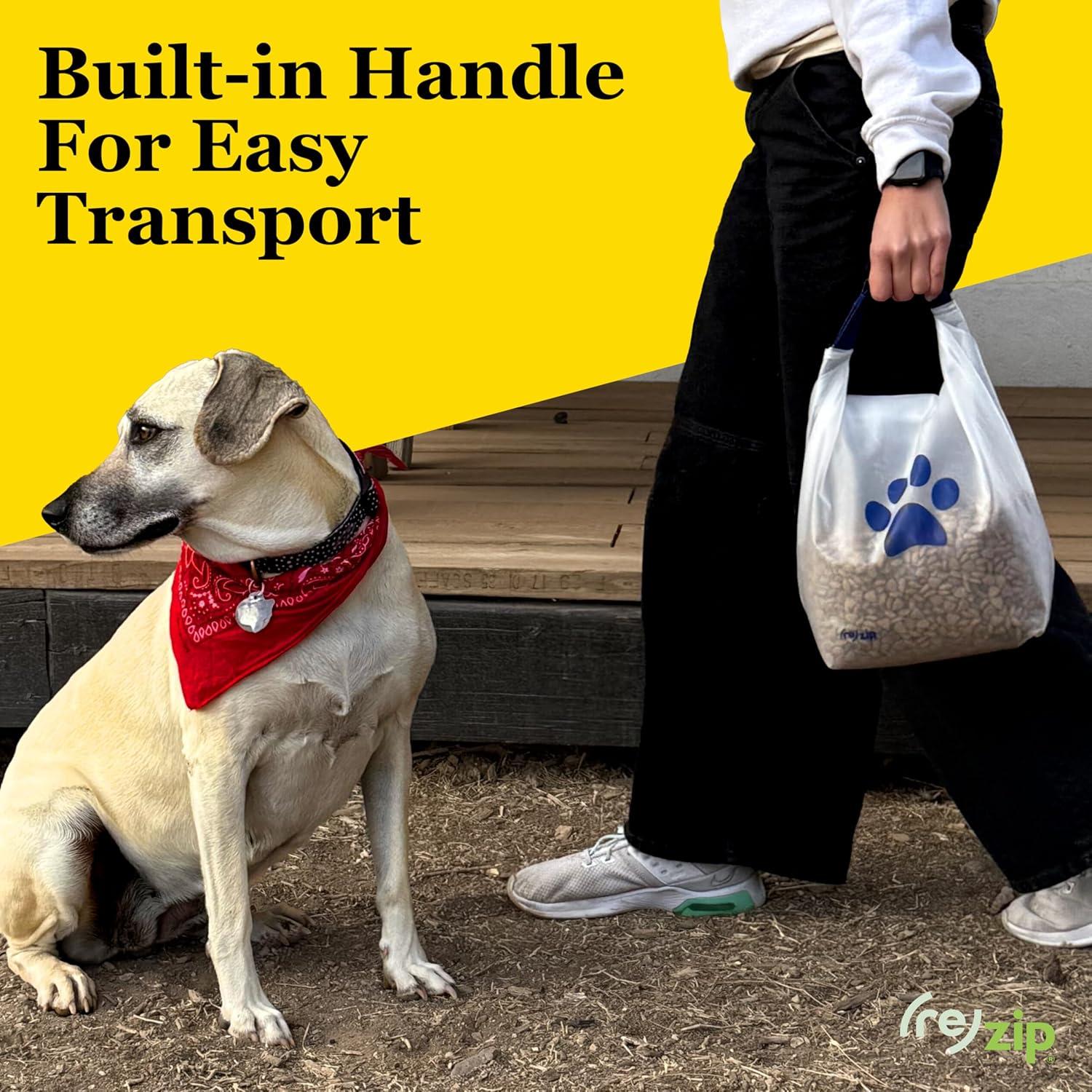 Bolsa de Almacenamiento de Comida para Mascotas re)zip 14 Tazas