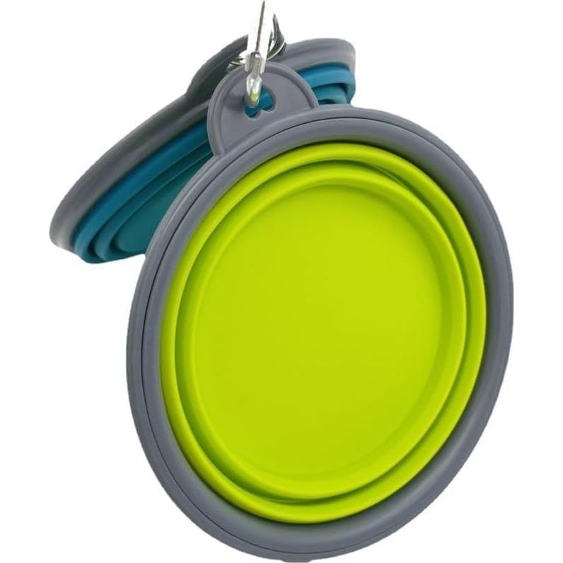 Tazón Plegable para Perros Ylaptew 350ml 2 Paquete Viaje