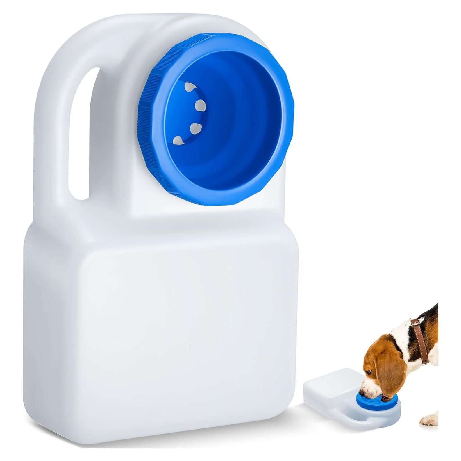 Tazón de Agua Portátil para Perros Ziliny 2.84L a Prueba de Fugas