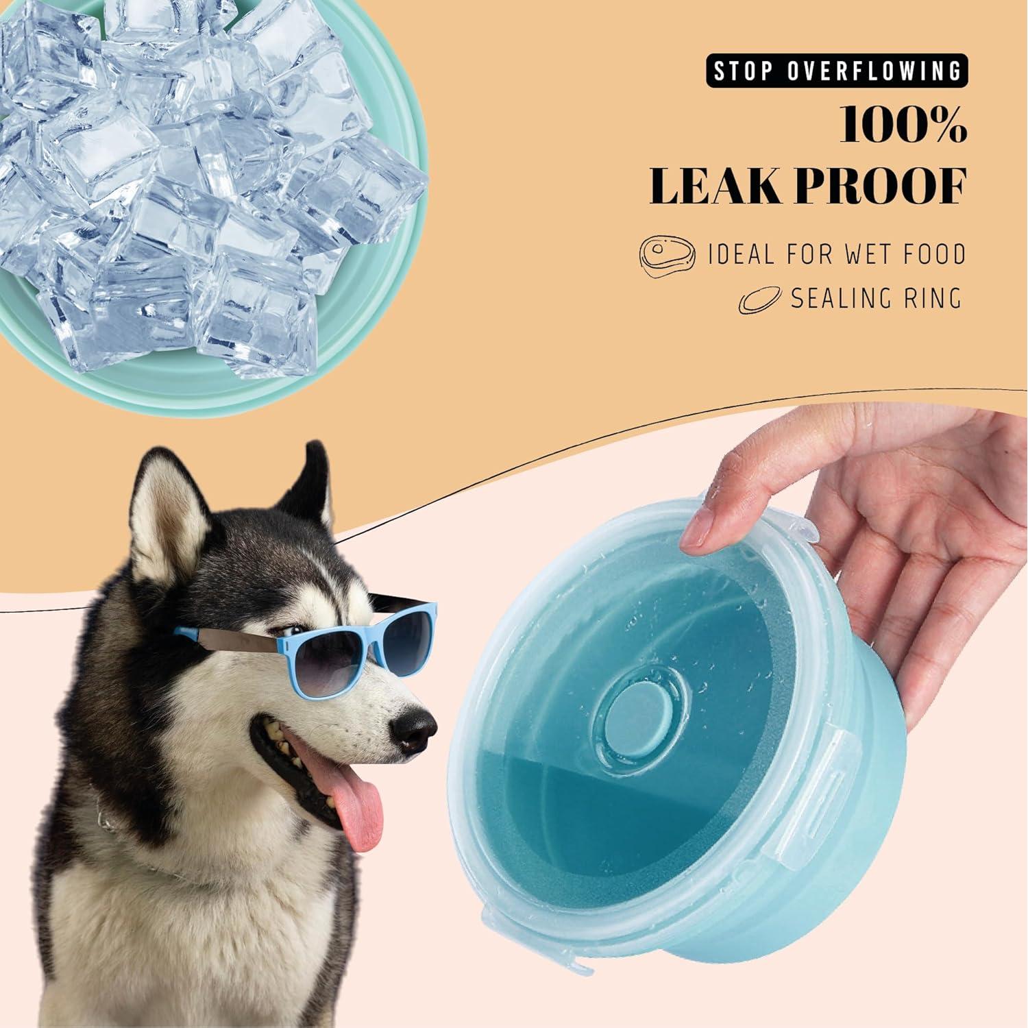 Tazones Plegables para Perros AVERYDAY 30oz - 2 Unidades