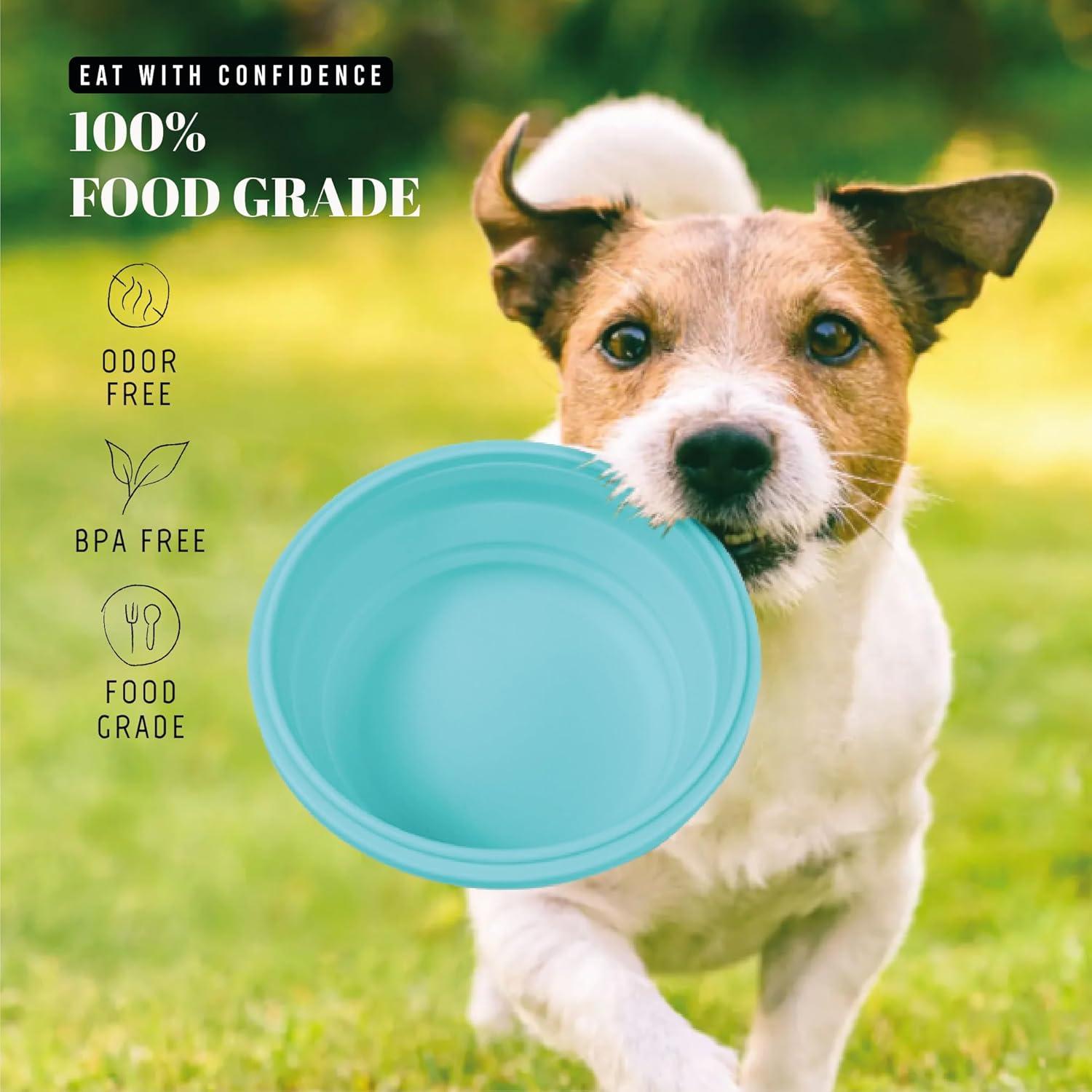 Tazones Plegables para Perros AVERYDAY 30oz - 2 Unidades