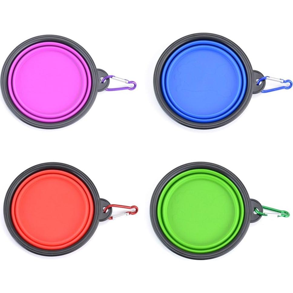 Cuencos Plegables para Perros Guardians - 4 Unidades 355 ml