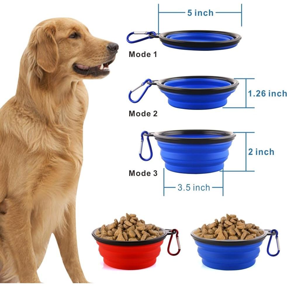 Cuencos Plegables para Perros Guardians - 4 Unidades 355 ml