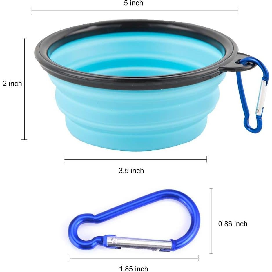 Cuencos Plegables para Perro y Gato Guardians - 5 Unidades