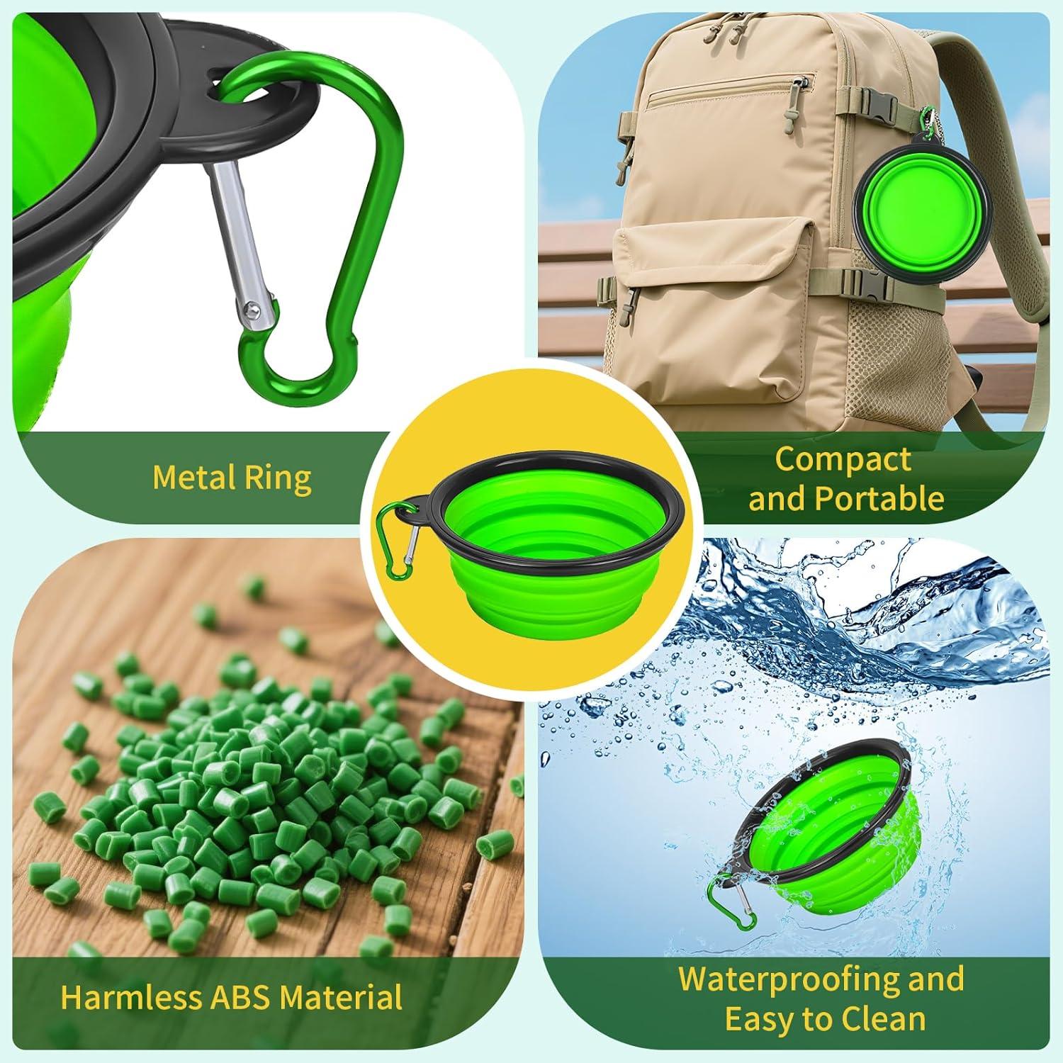 Cuencos Plegables para Perros Blusaryme 14.5cm Silicona