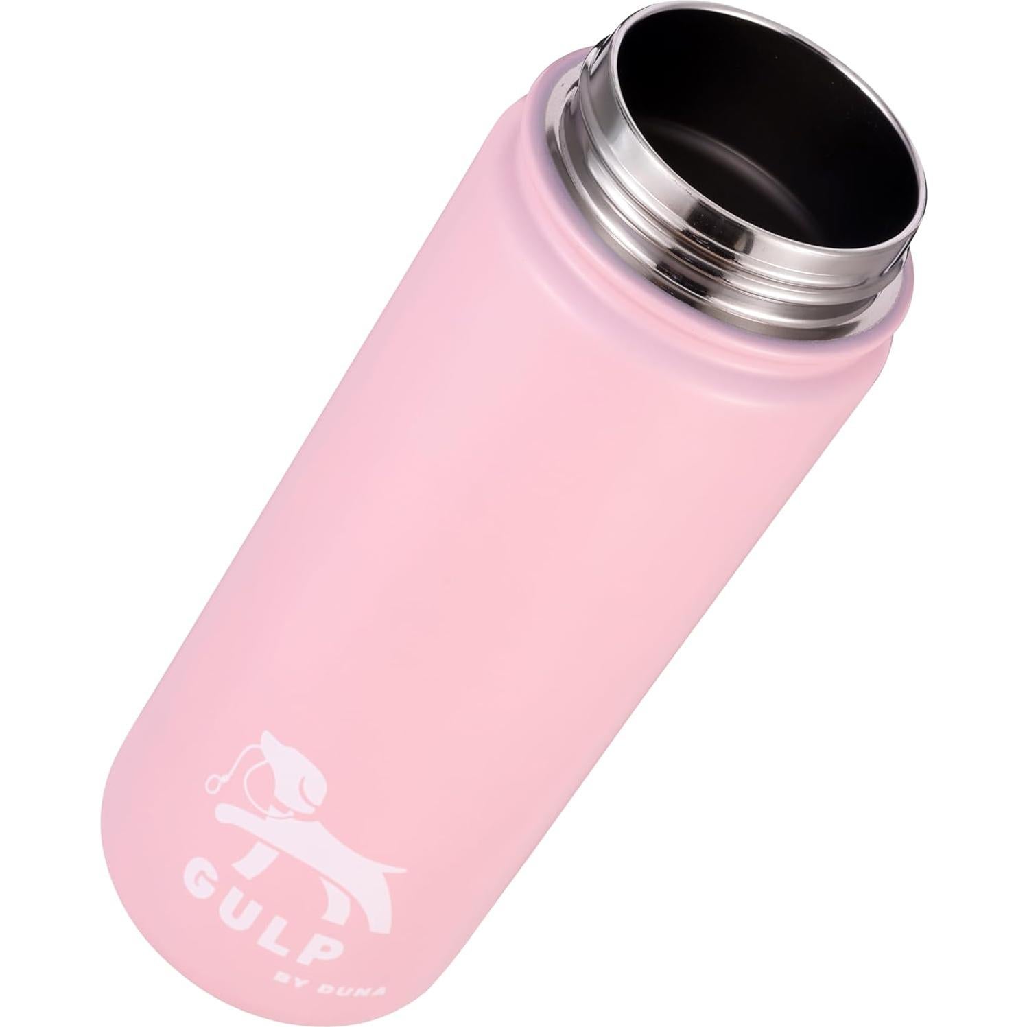 Botella de Agua Aislada Duna para Perros 532 ml Rosa