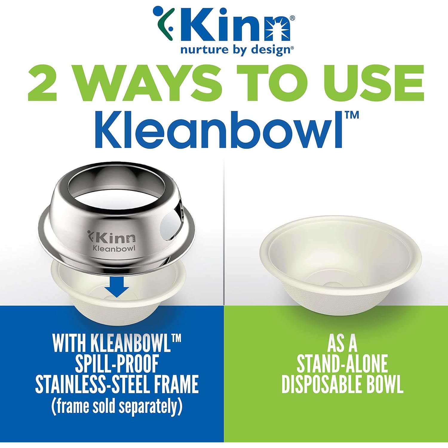 Kinn Kleanbowl Cuencos Desechables para Perros 8 oz - Pack 50