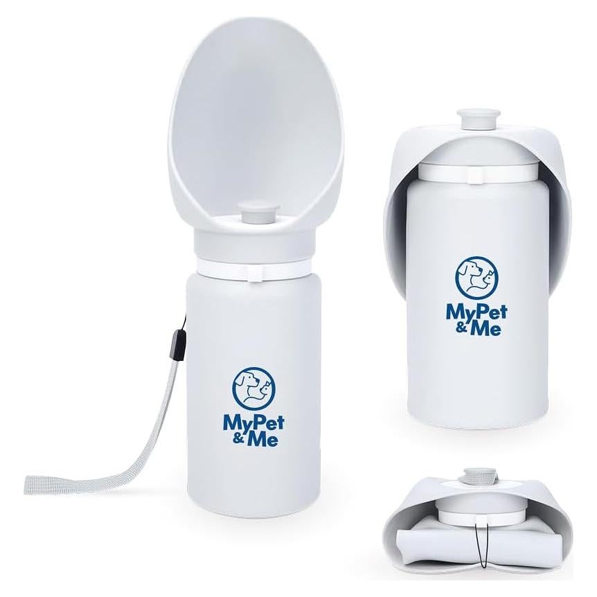 Botella de Agua Plegable para Perros Mi Mascota y Yo 550ml