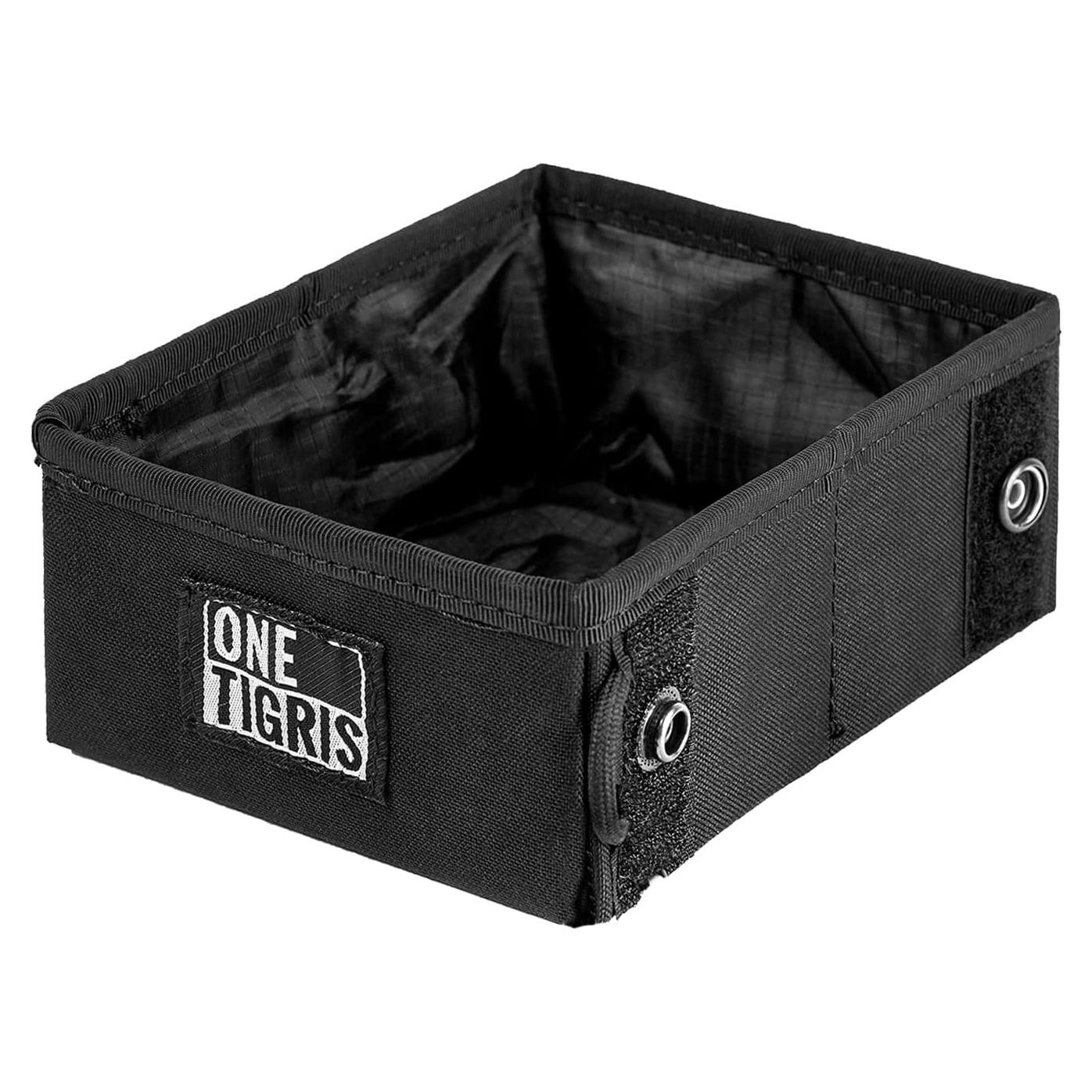 Cuenco Plegable para Mascotas OneTigris 2.1L Negro