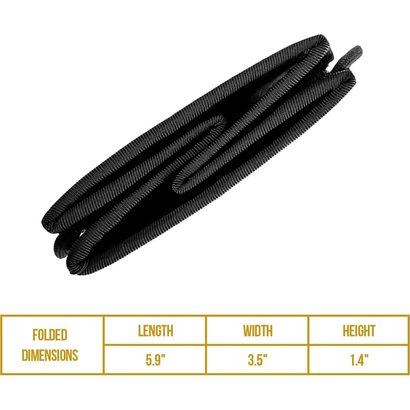 Cuenco Plegable para Mascotas OneTigris 2.1L Negro