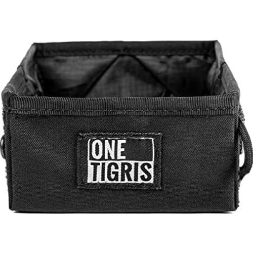 Cuenco Plegable para Mascotas OneTigris 2.1L Negro