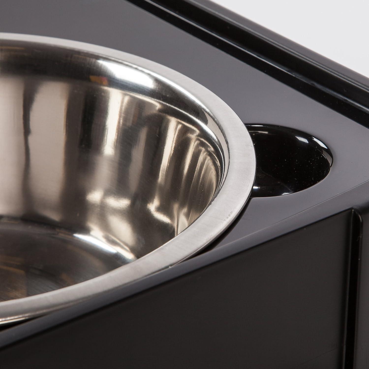 Cuencos Elevados para Perros Grandes IRIS USA con Almacenamiento