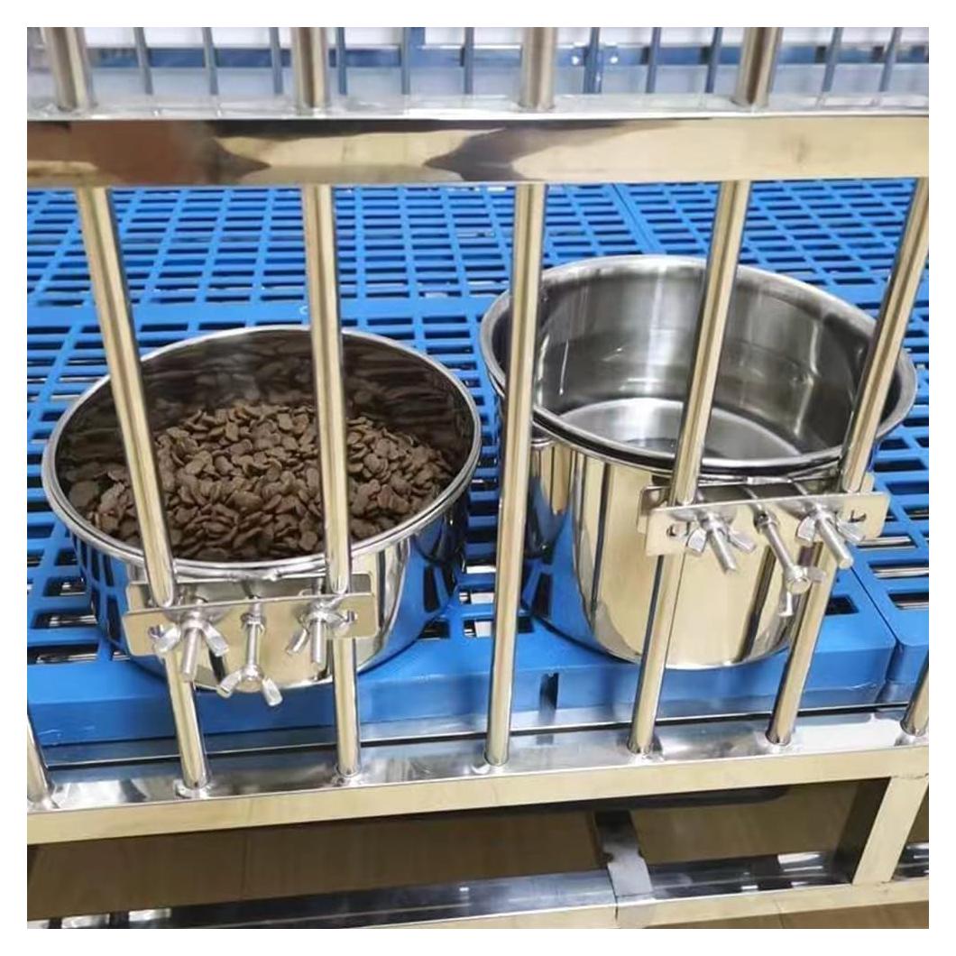 Tazones de Acero Inoxidable para Perros Wrifazaly - Paquete de 2