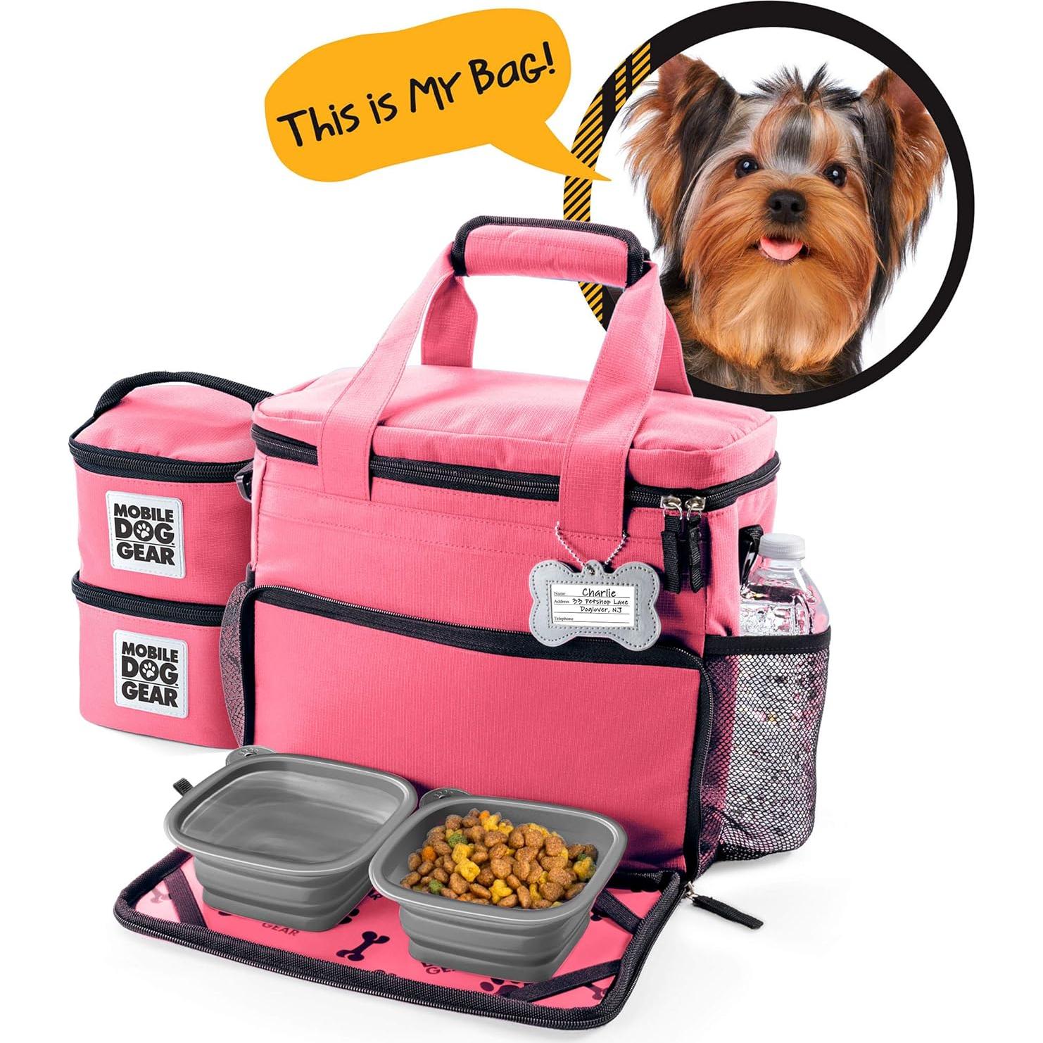 Bolsa de Viaje para Perros Pequeños Mobile Dog Gear Rosa