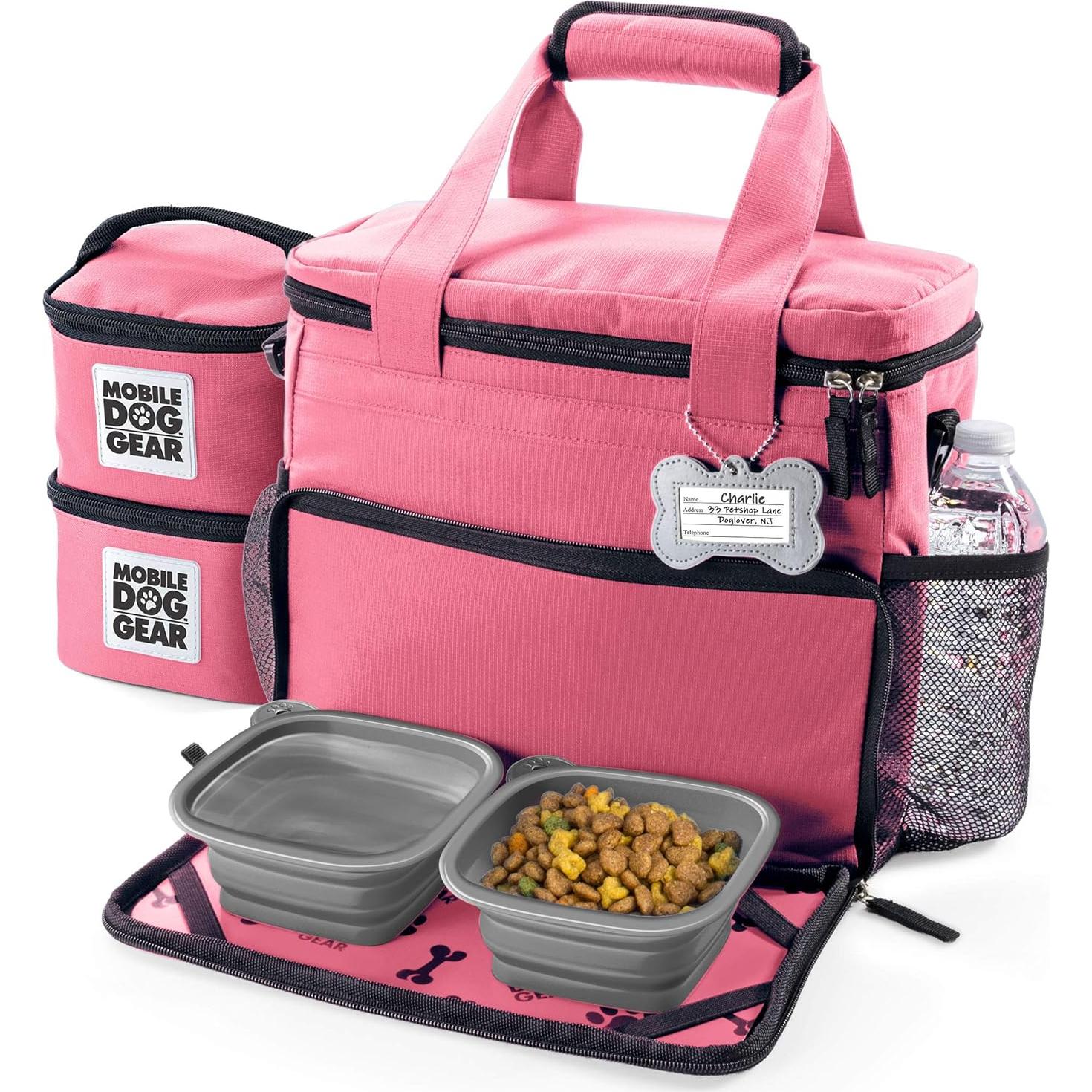 Bolsa de Viaje para Perros Pequeños Mobile Dog Gear Rosa