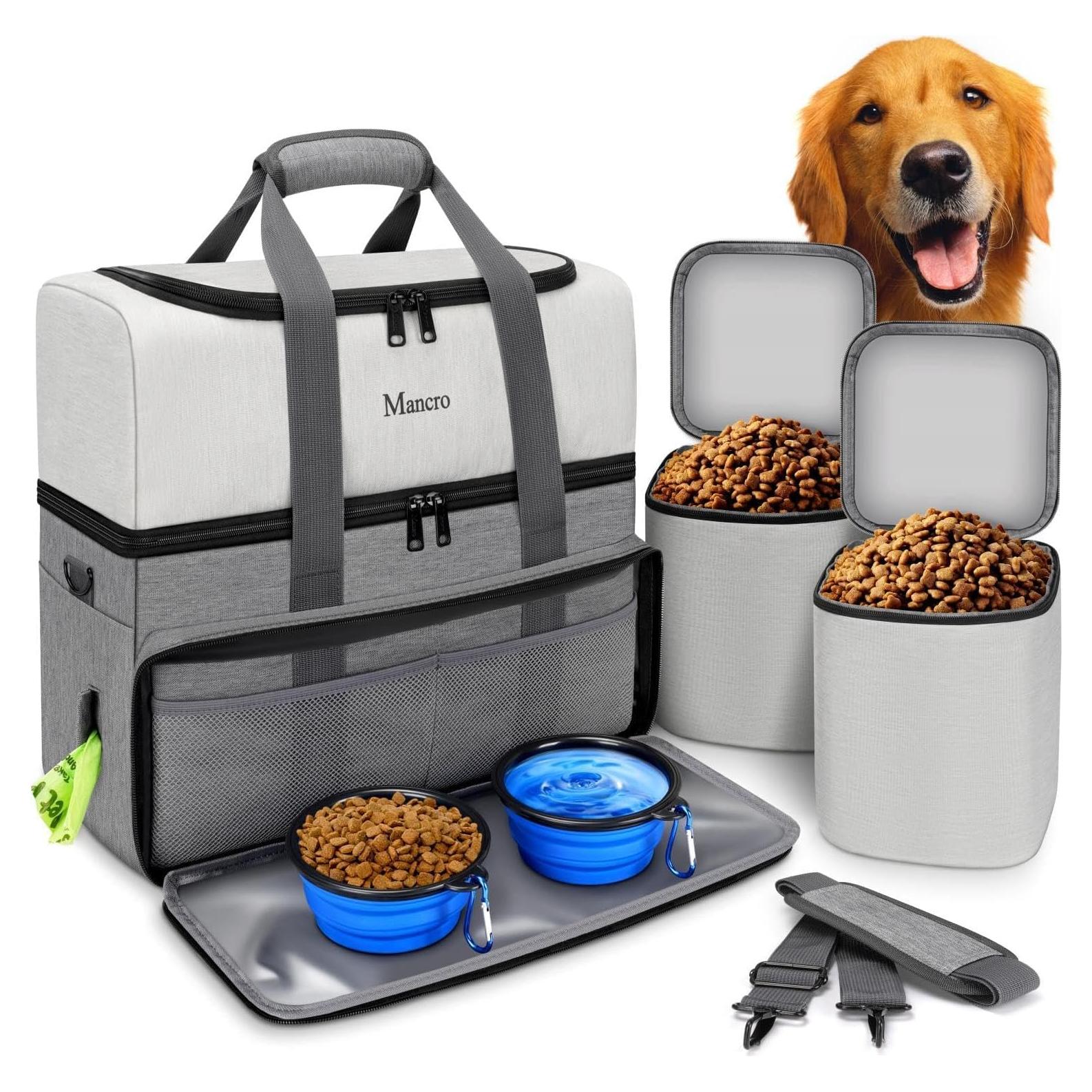 Bolsa de Viaje para Perros Mancro Doble Capa 39x19x35cm