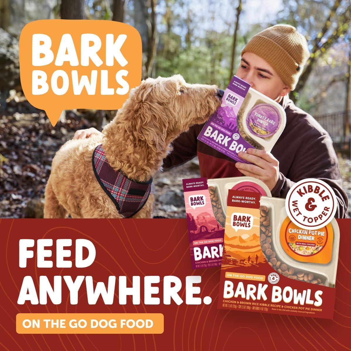 Comida para Perros On The Go Bark Bowls - Paquete Variado 6x213g