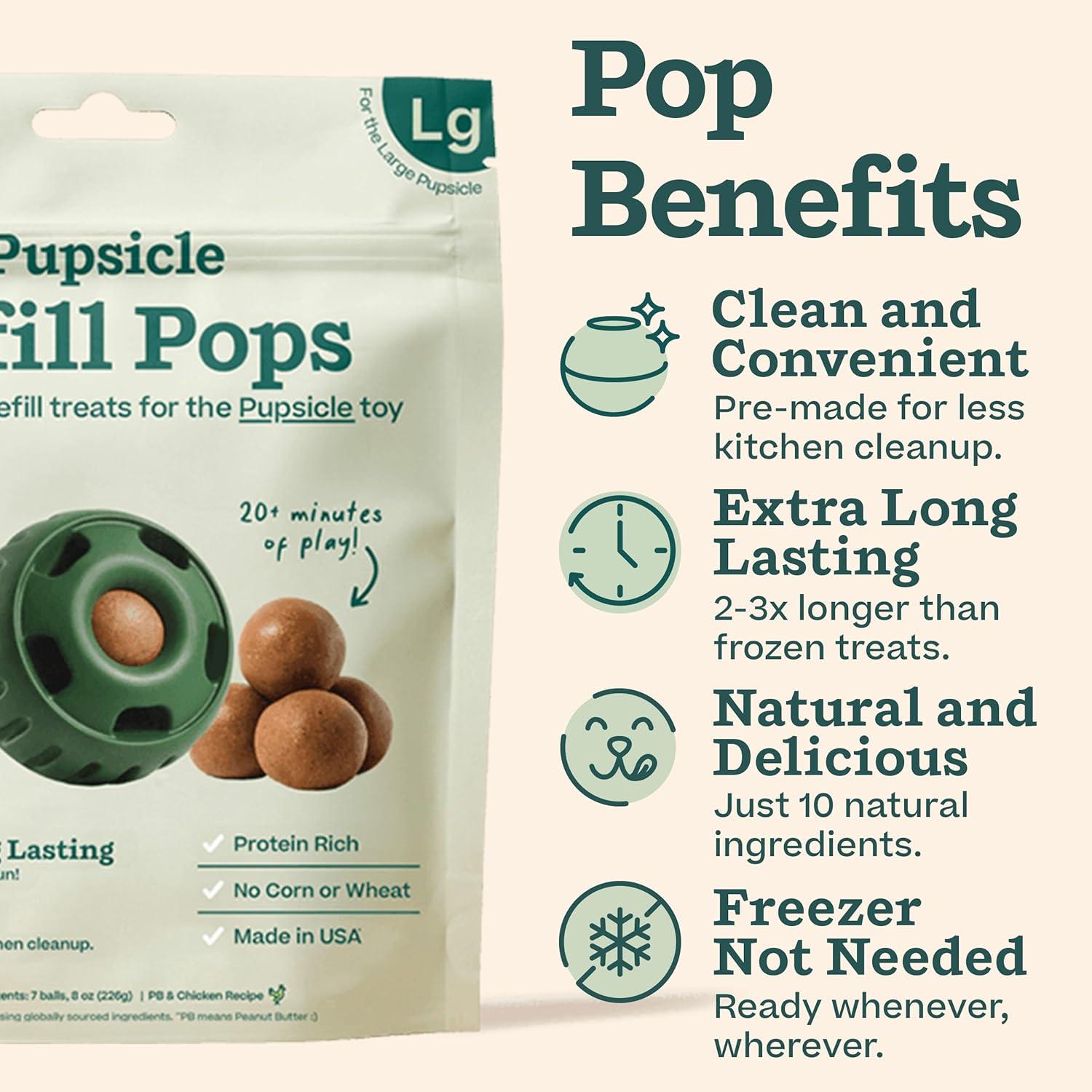 Paquete de Inicio WOOF Pupsicle - Juguetes Interactivos para Perros