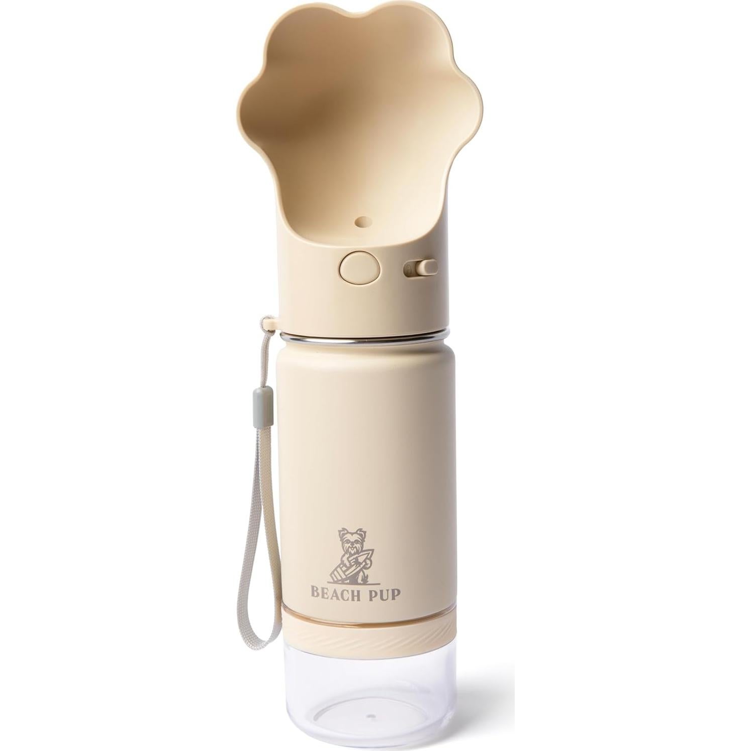 Botella de Agua para Perros Everich 295 ml con Comedero