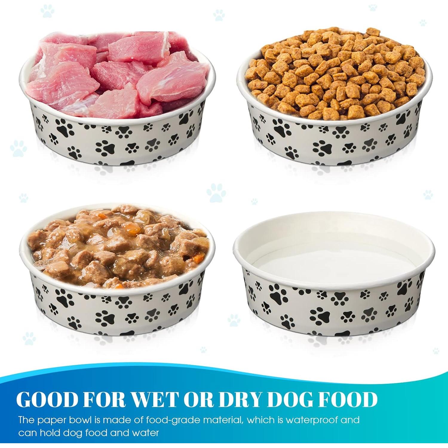 30 Cuencos Desechables para Perros Potchen 14.9x12.8cm