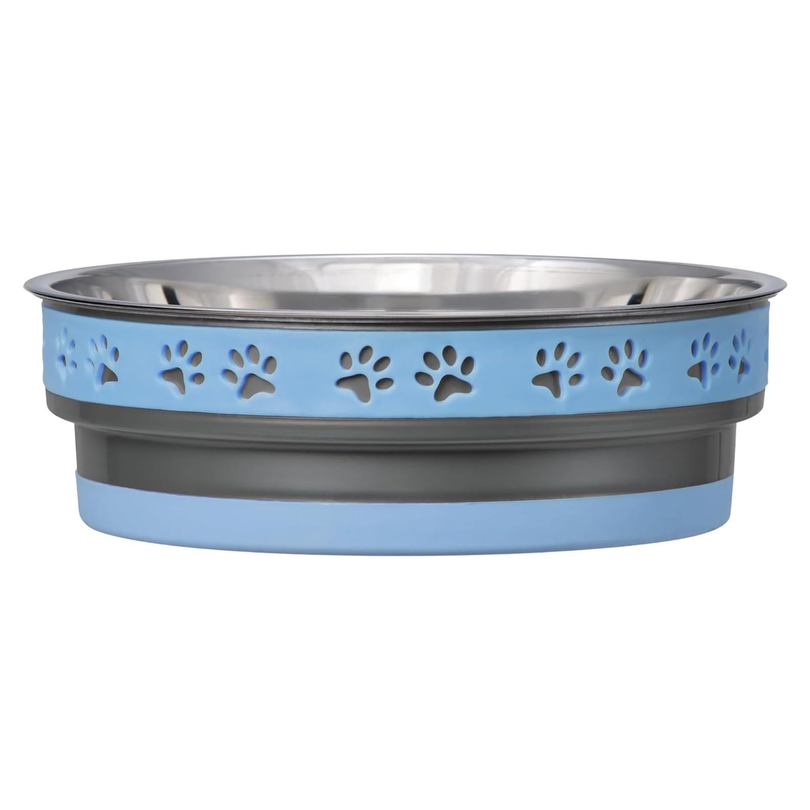 Tazón Antideslizante para Perros y Gatos Loving Pets 14cm Azul