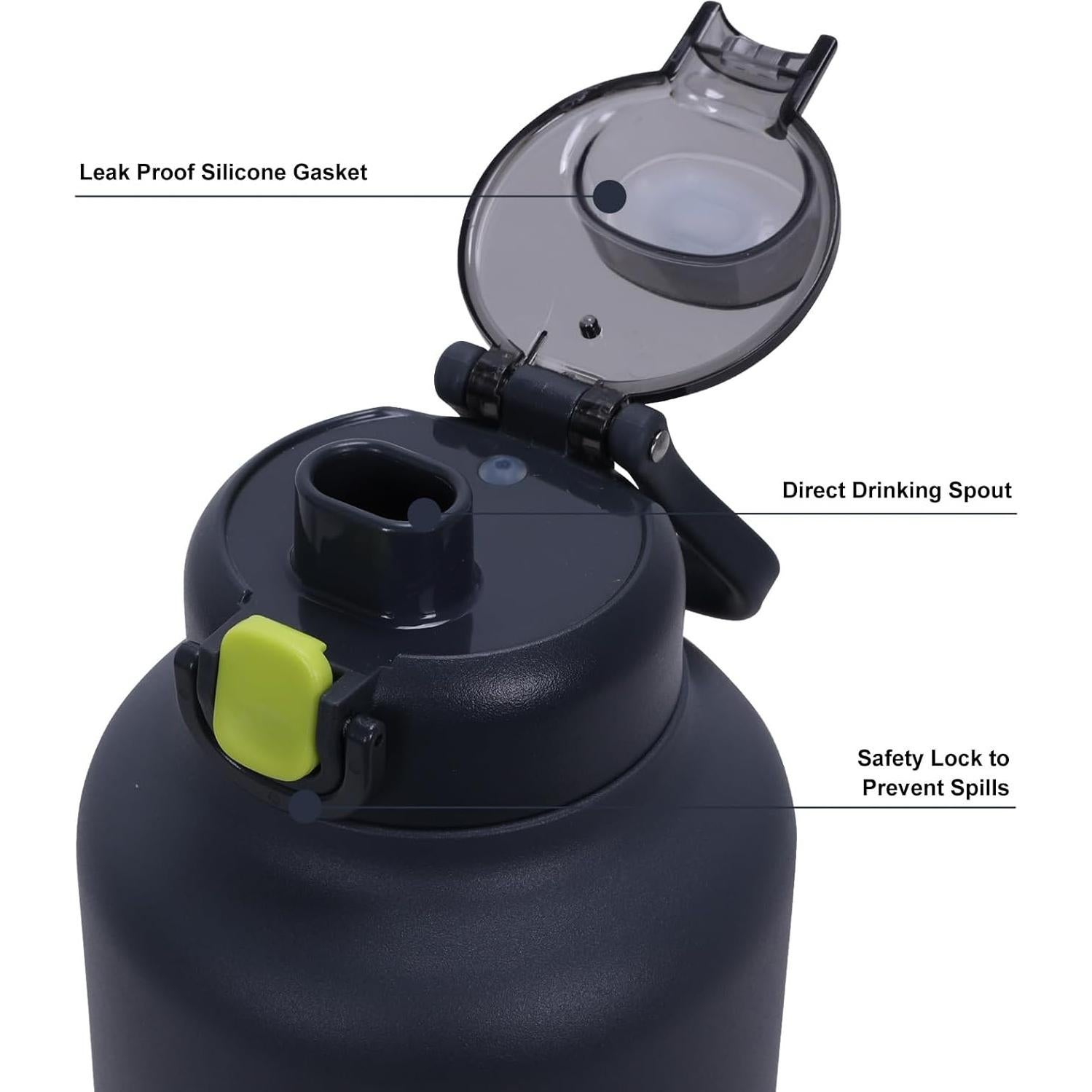 Botella de Agua Aislada GiNT 37oz para Perros y Humanos