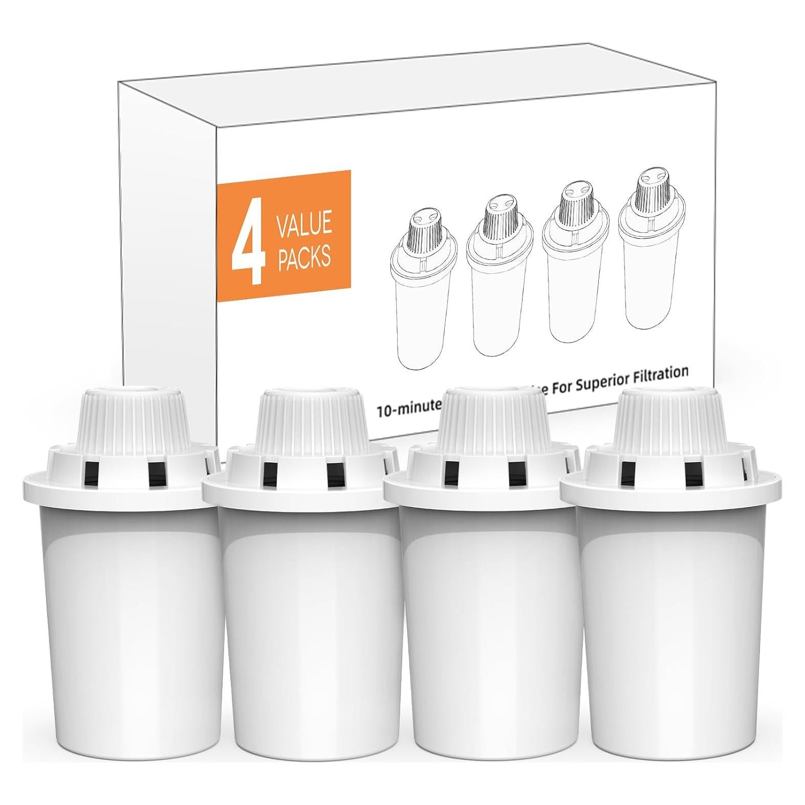 Filtros de Reemplazo PETDOTT para Fuente de Agua para Perros - 4 Paquetes