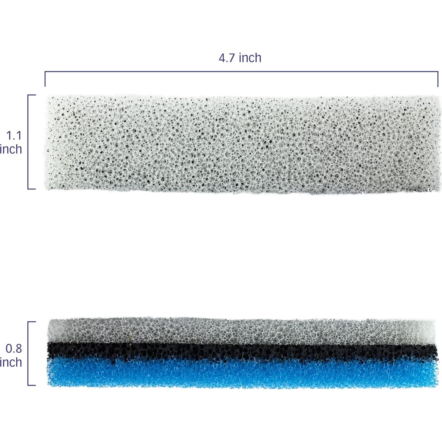 Filtros de Agua Premium PetStandard para Fuente NPET WF020 - Paquete de 12