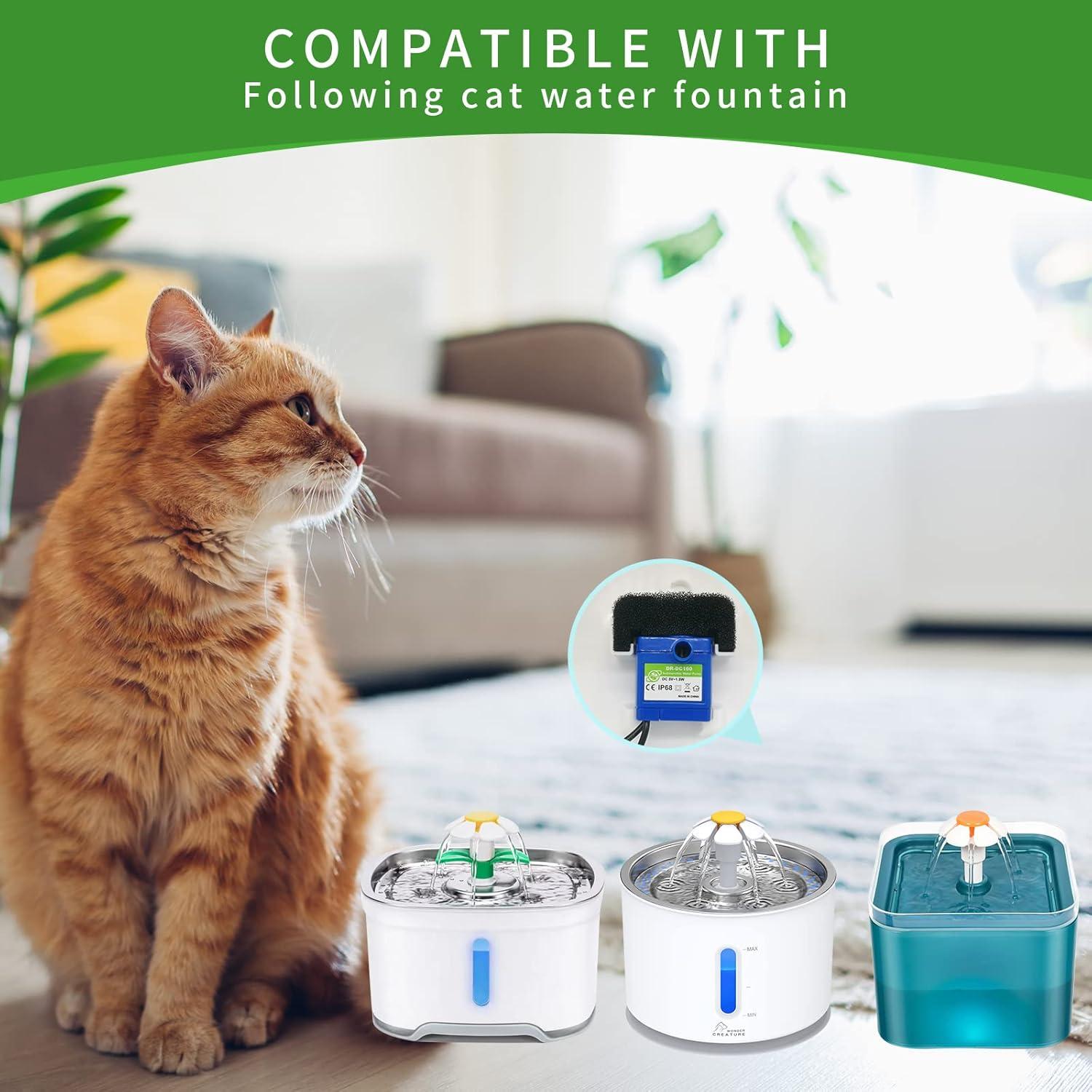 Paquete de 12 Filtros de Esponja Katlikatqi para Fuente de Agua