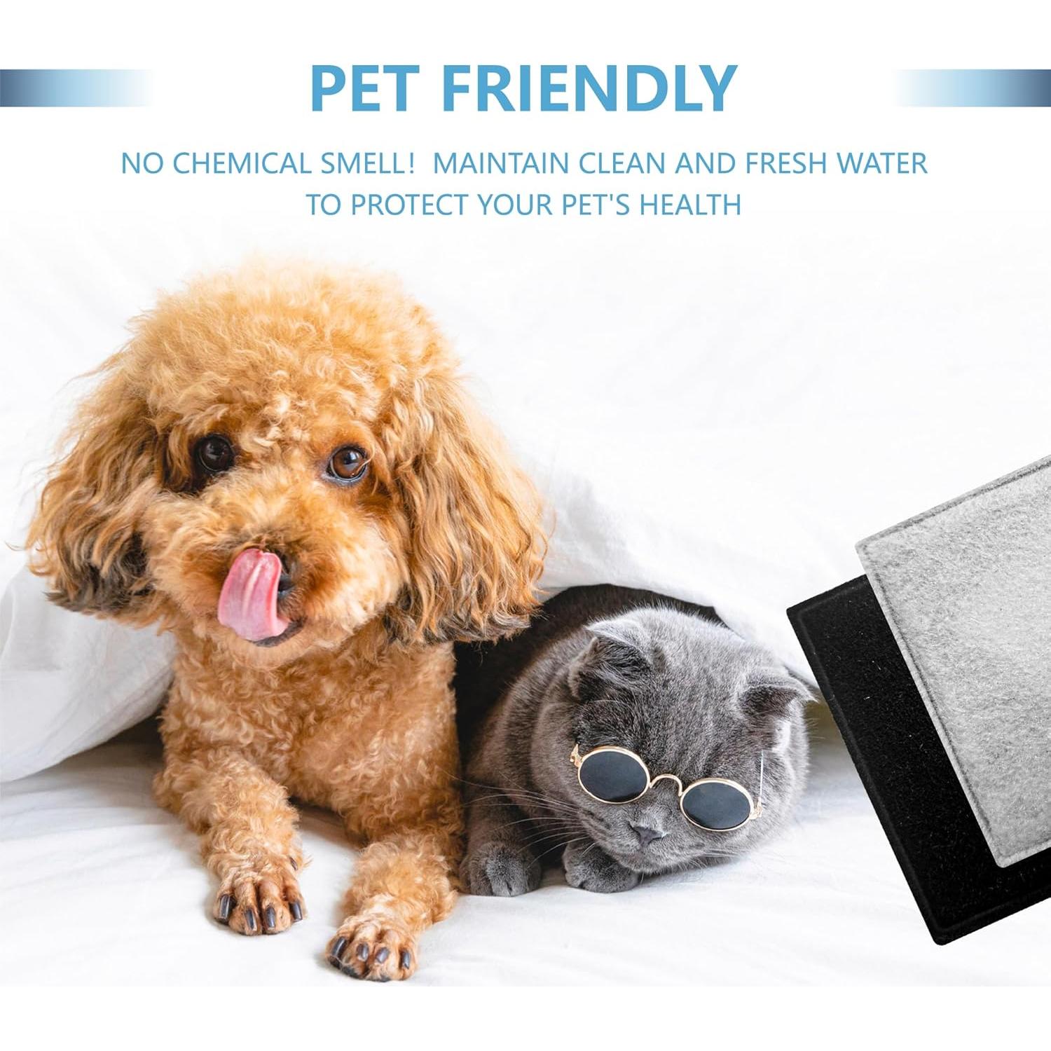 Paquete de 12 Filtros de Carbón TOGGATH para Fuente de Agua 6.35 cm