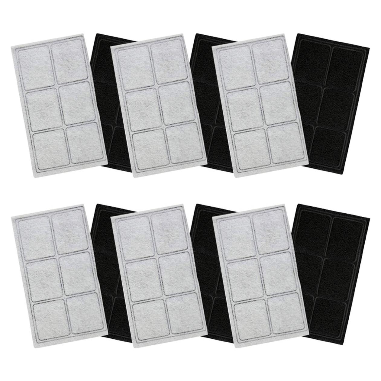 Filtro de Carbón Premium HiWater para Fuentes Drinkwell - 12 Unidades