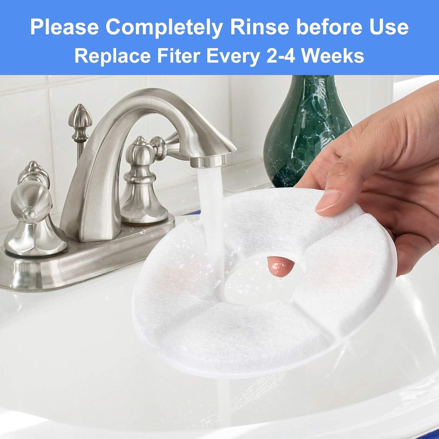 8 Filtros de Reemplazo Guarm para Fuente de Agua Gato 2.5L