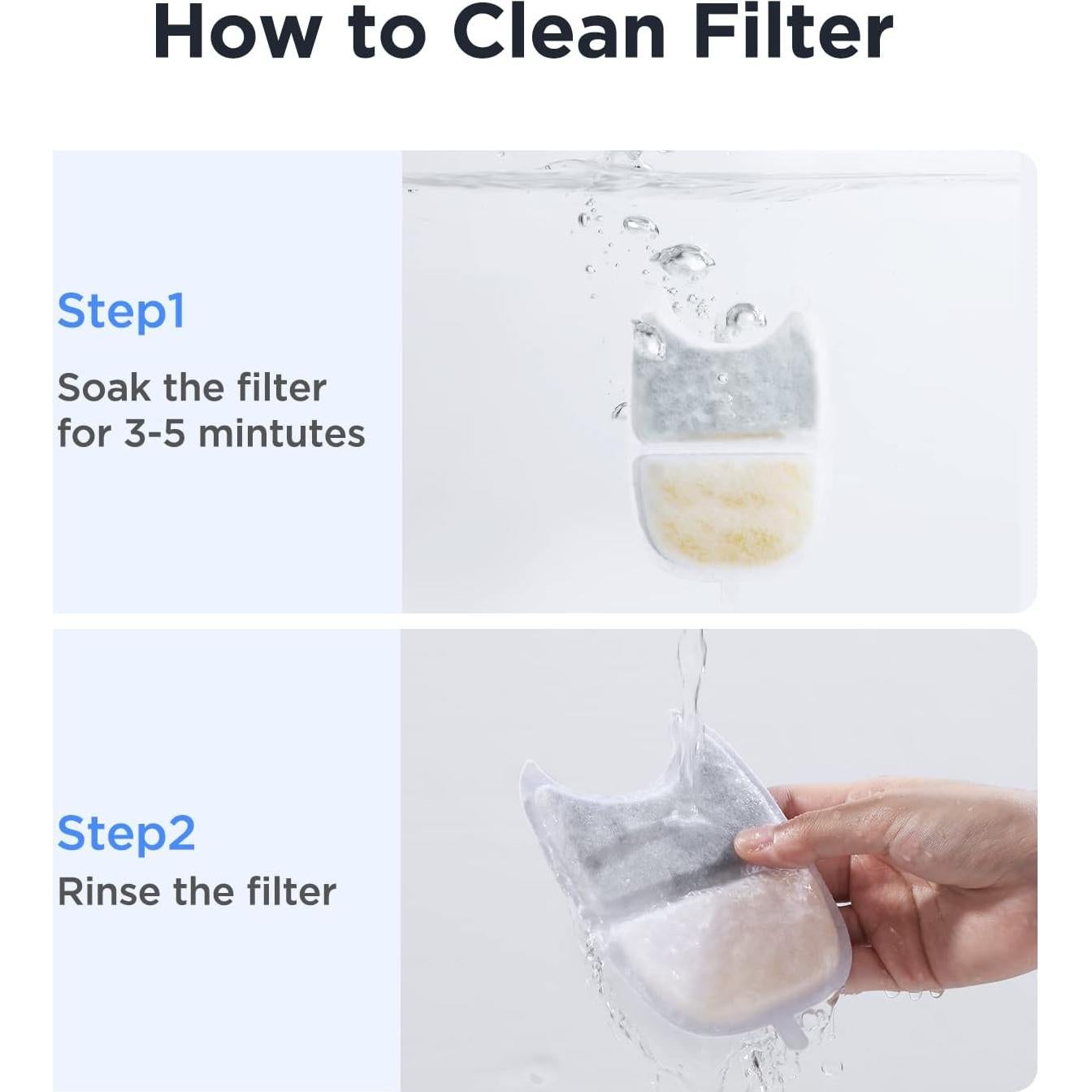 Paquete de 10 Filtros de Reemplazo FEELNEEDY YPD-C004