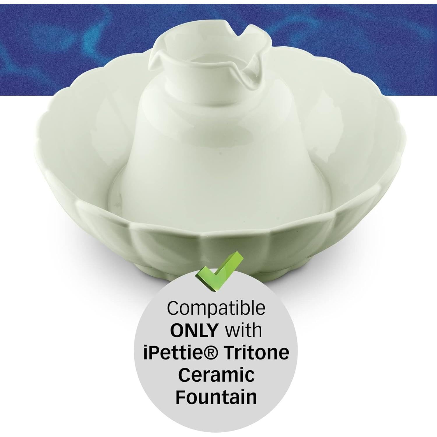 Filtros de Agua PET STANDARD para Fuente iPettie Tritone - 12 Piezas