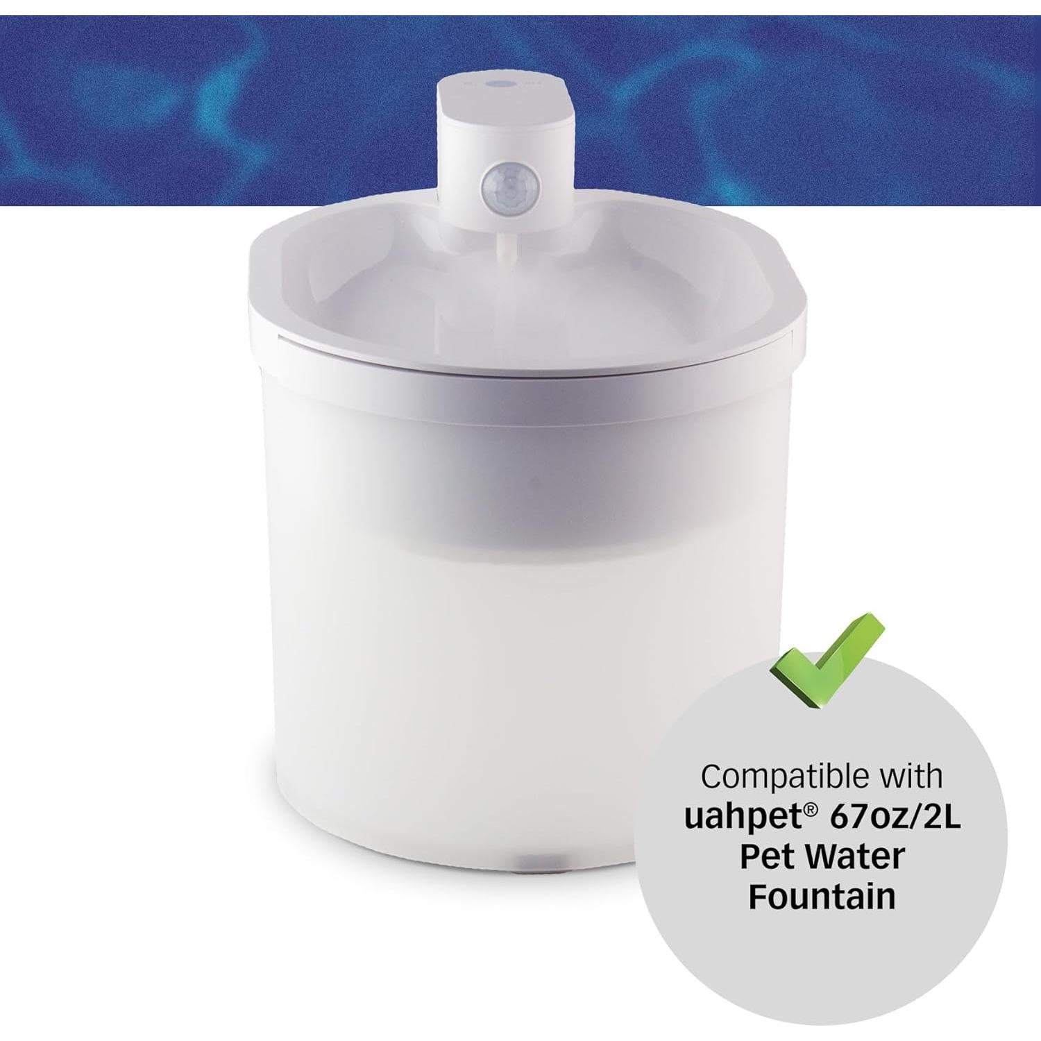 Filtros de Agua PET STANDARD para Fuente uahpet 2L - Paquete 12